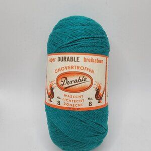 Onovertroffen 100% Cotton Yarn Teal Color Made In Holland NEW‎